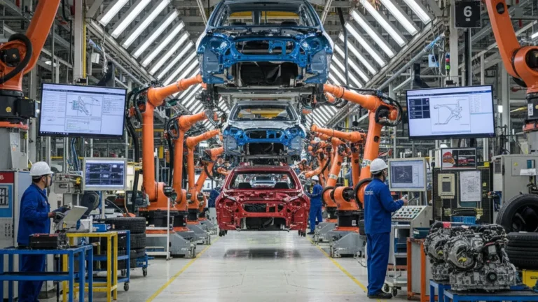 La producción automotriz cayó 29,3% interanual en noviembre