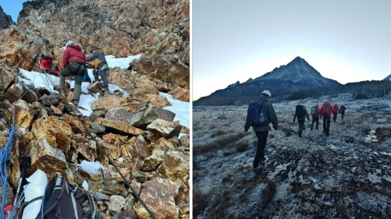Rescataron a una mujer herida en el Cerro Bonete tras un operativo de más de 12 horas