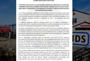 El Reino Unido respaldó la explotación de hidrocarburos en Malvinas y Argentina respondió